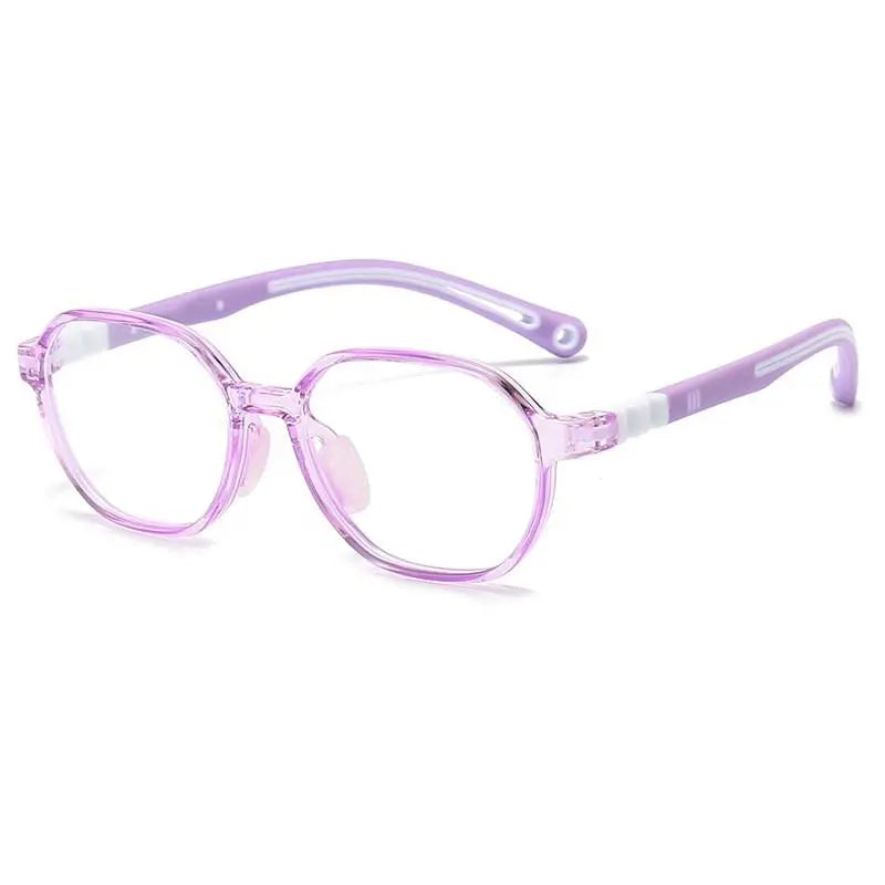 Unisex Round Full Rim Titanium Prescription Glasses Trd103 — view 10 | Rx Spectacle