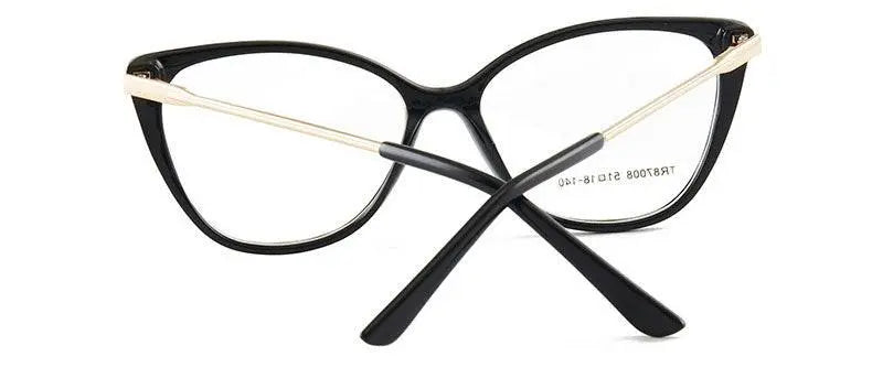 Cat Eye Full Rim TR90 Prescription Glasses 7008 — view 16 | Rx Spectacle