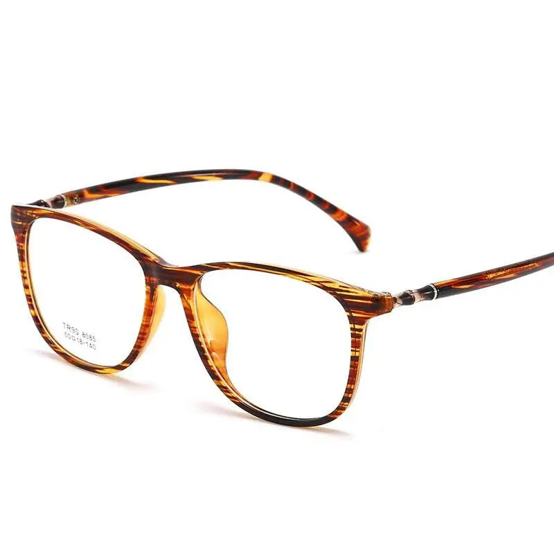 Unisex Square Full Rim TR90 Prescription Glasses 8085 — view 8 | Rx Spectacle
