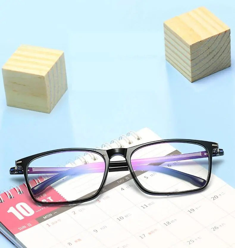 Unisex Square Full Rim TR90 Prescription Glasses 11772 — view 1 | Rx Spectacle