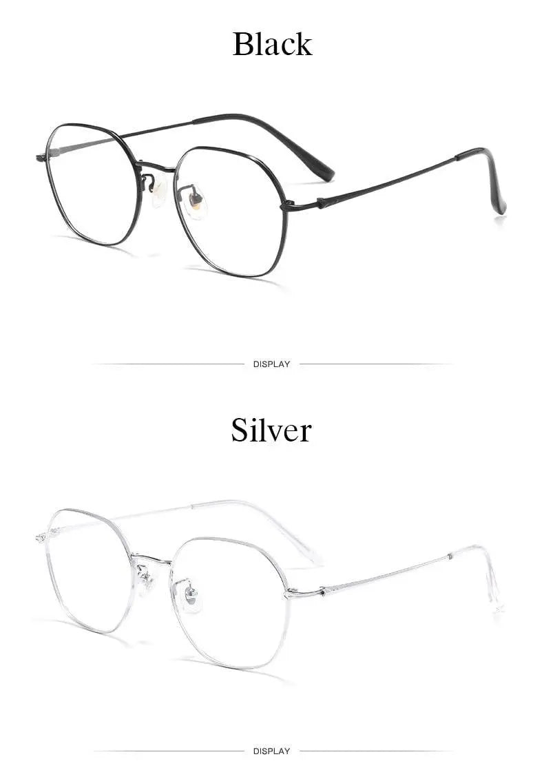 Unisex Oval Full Rim Alloy Prescription Glasses 53059 — view 12 | Rx Spectacle