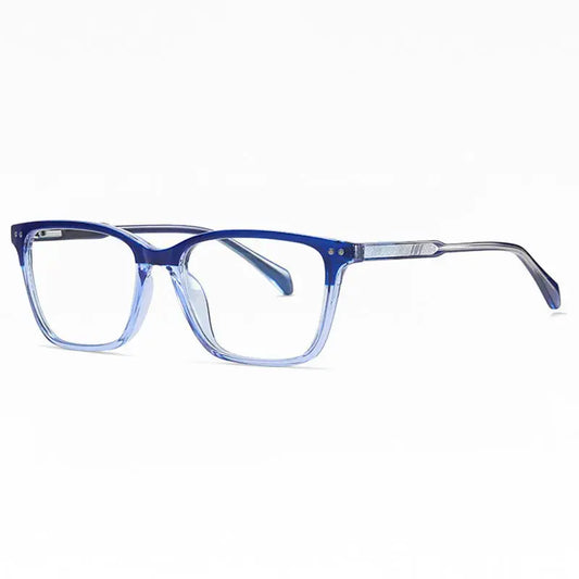 Unisex Square Full Rim TR90 Prescription Glasses 351447 — view 1 | Rx Spectacle