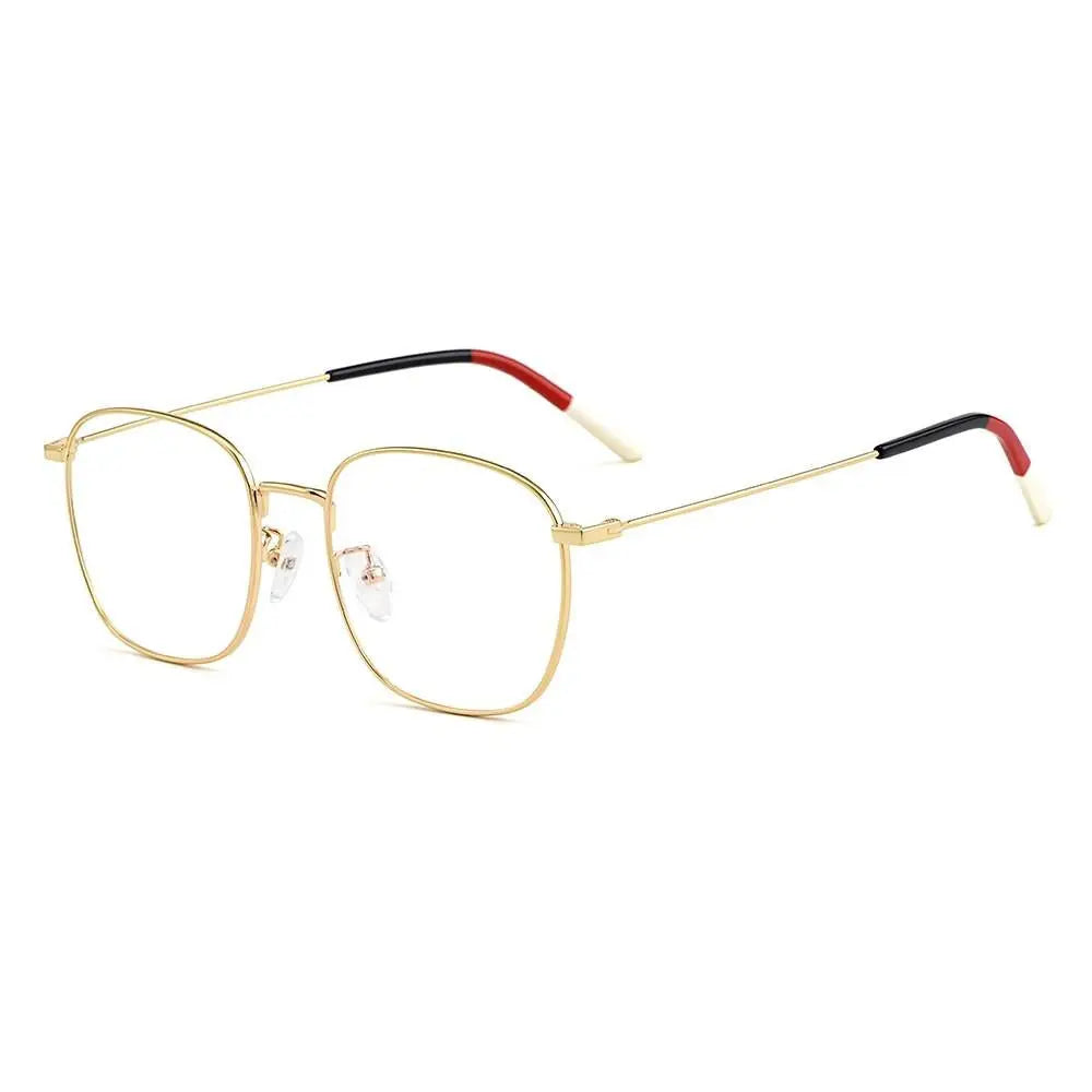 Unisex Square Full Rim Alloy Prescription Glasses M0681 — view 6 | Rx Spectacle