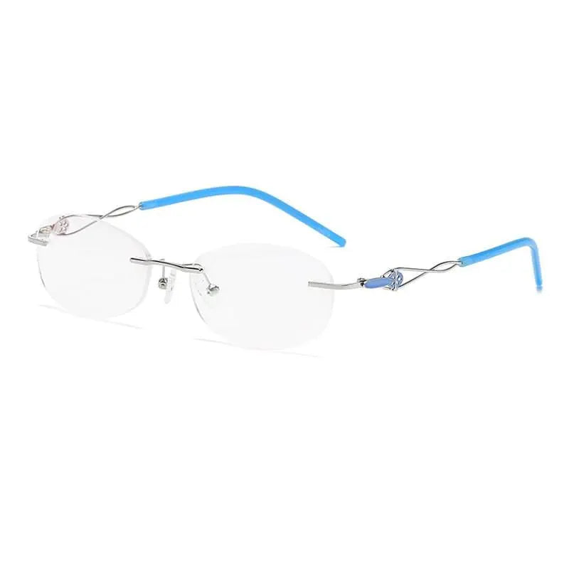 Women's Rimless Prescription Glasses 2378 — view 11 | Rx Spectacle