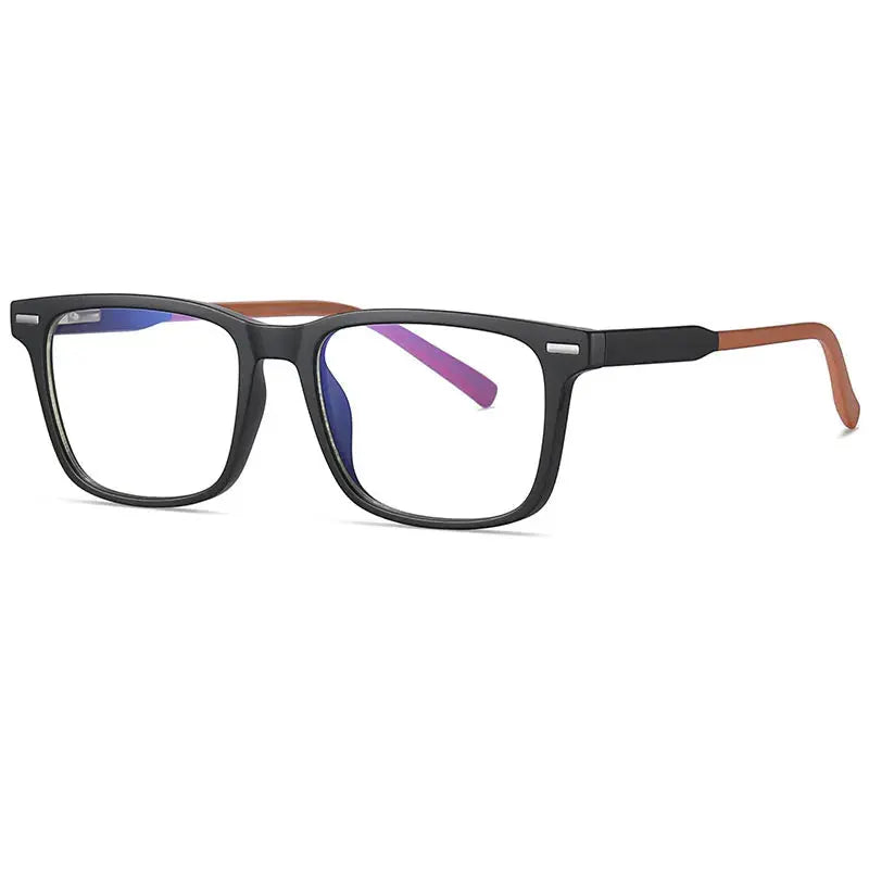 Unisex Square Full Rim TR90 Prescription Glasses 232377 — view 8 | Rx Spectacle