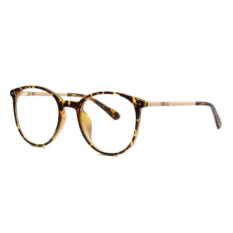 Women's Round Full Rim TR90 Prescription Glasses 2055 — view 9 | Rx Spectacle