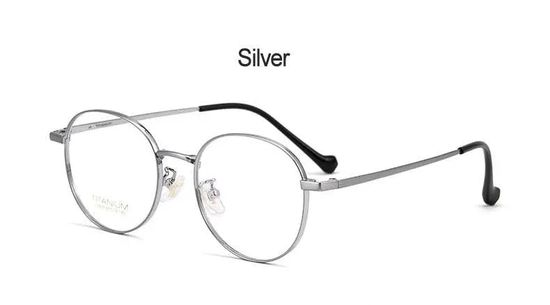 Unisex Polygon Full Rim Titanium Prescription Glasses 3933 — view 18 | Rx Spectacle