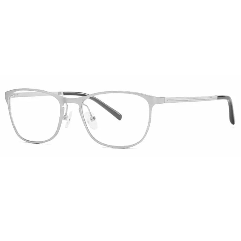 Unisex Square Full Rim Alloy Prescription Glasses 6290 — view 8 | Rx Spectacle