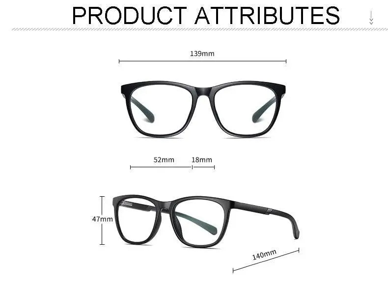 Unisex Full Rim TR90 Prescription Glasses 2310 — view 15 | Rx Spectacle