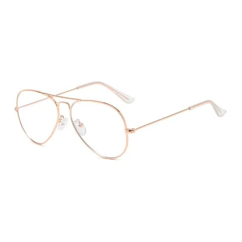 Unisex Round Full Rim Alloy Double Bridge Prescription Glasses 2026 — view 3 | Rx Spectacle