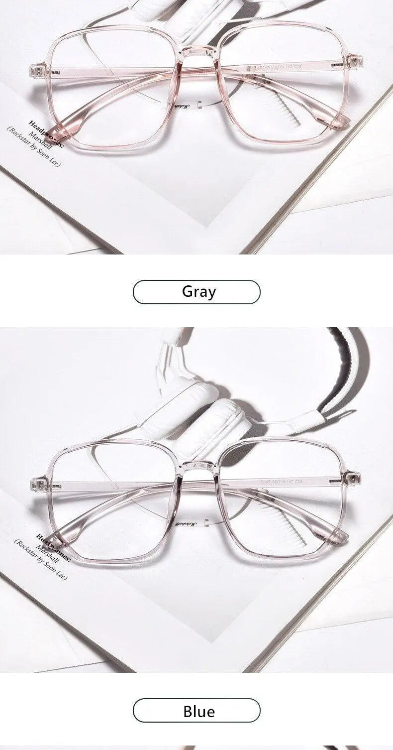 Unisex Polygon Full Rim Acetate Prescription Glasses D147 — view 17 | Rx Spectacle