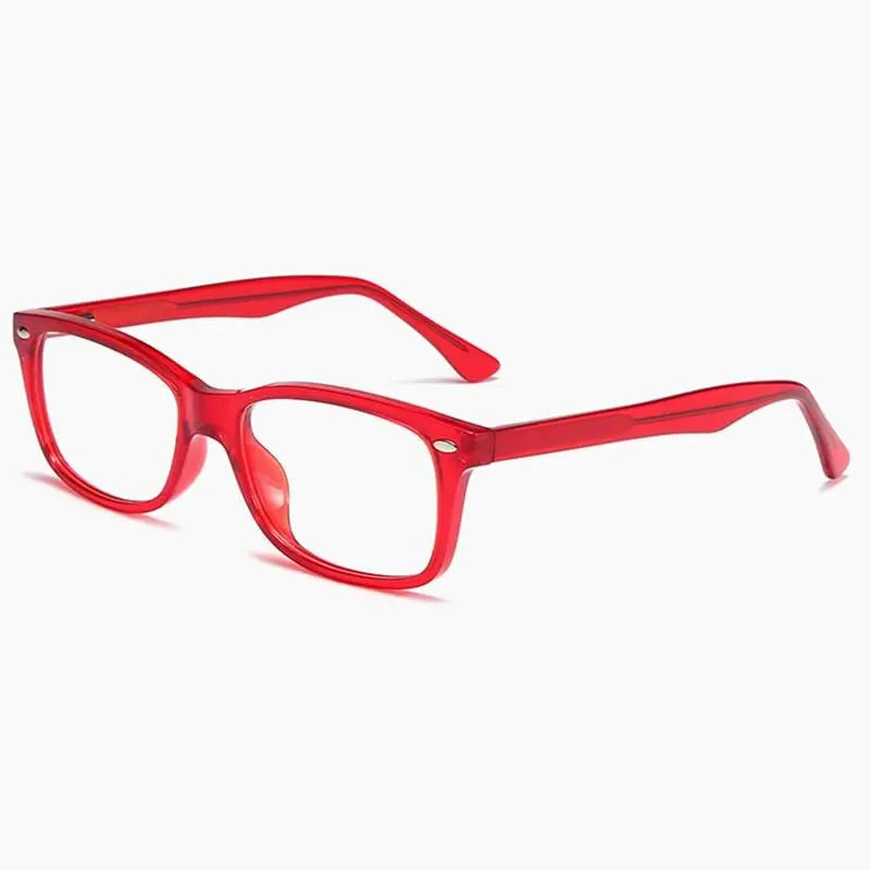 Women's Square Full Rim Acetate Prescription Glasses 2008 — view 10 | Rx Spectacle