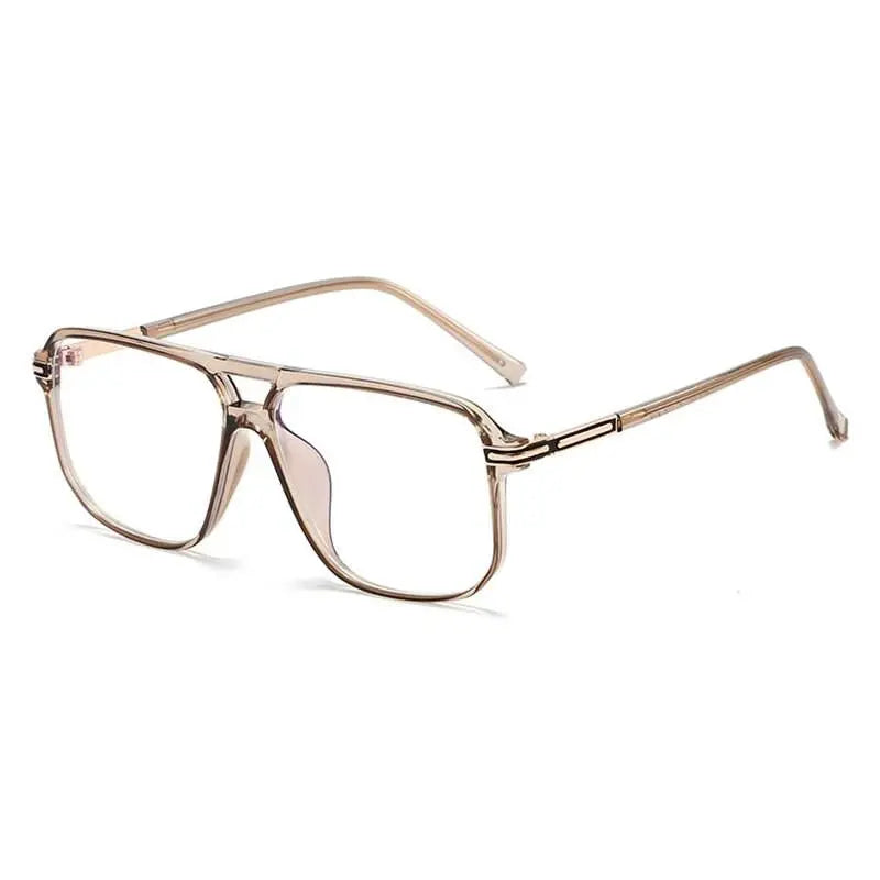 Unisex Round Full Rim TR90 Double Bridge Prescription Glasses 260 — view 5 | Rx Spectacle