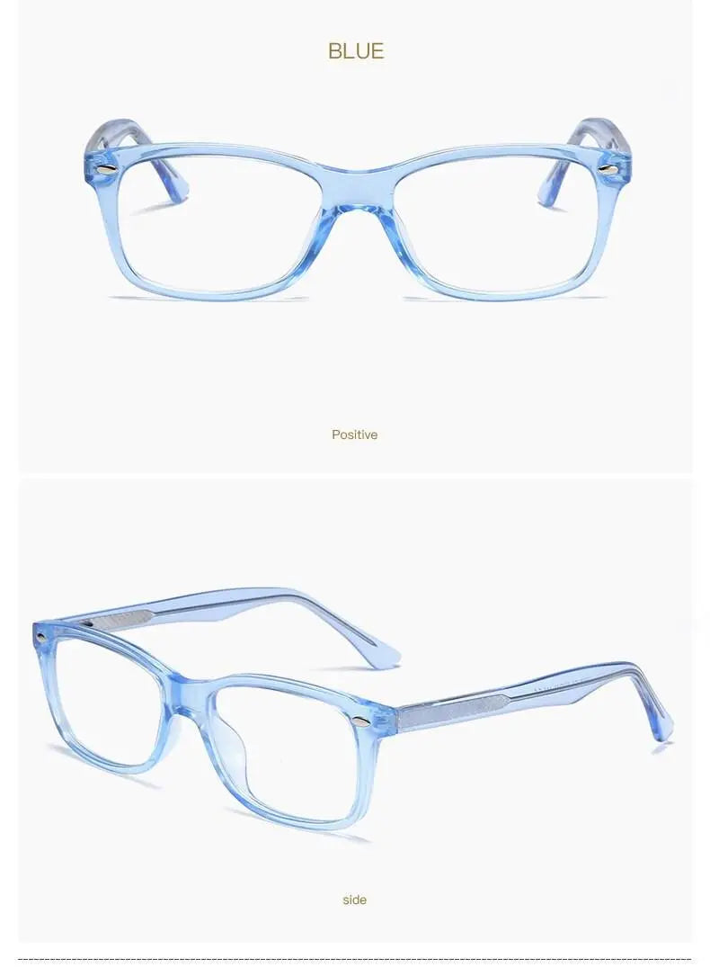 Women's Square Full Rim Acetate Prescription Glasses 2008 — view 18 | Rx Spectacle