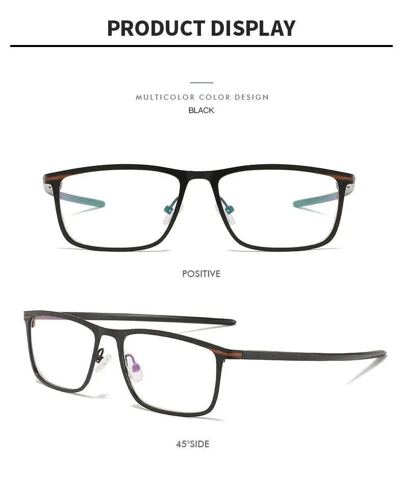 Unisex Full Rim Alloy Prescription Glasses 5138 — view 13 | Rx Spectacle