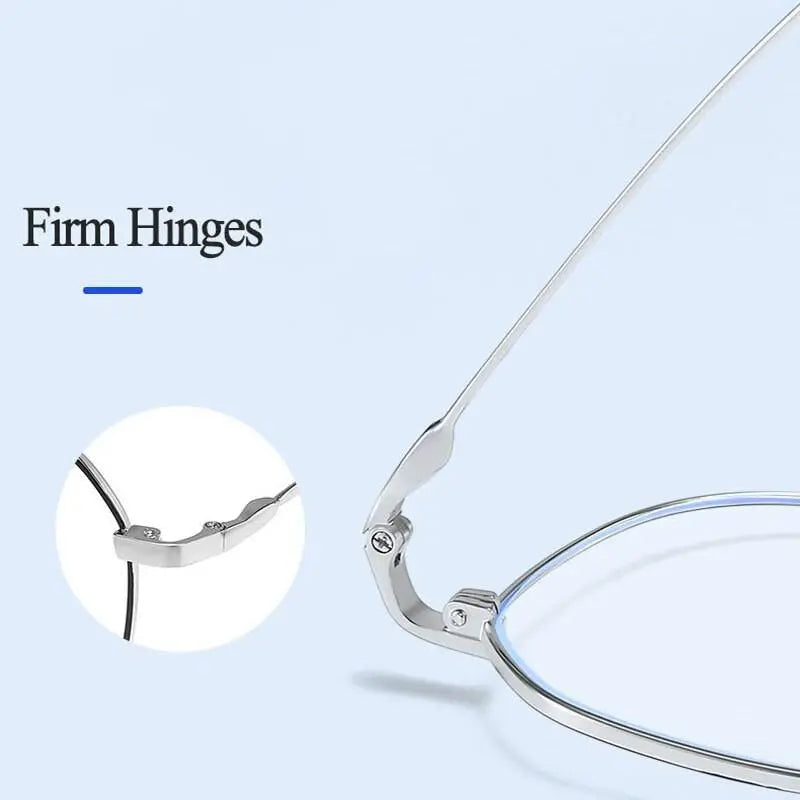 Unisex Polygon Full Rim Alloy Prescription Glasses Zy9038 — view 9 | Rx Spectacle