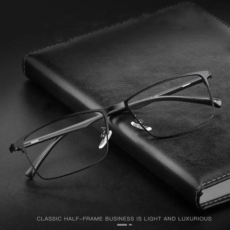 Men's Full Rim Alloy Prescription Glasses 89028 — view 2 | Rx Spectacle