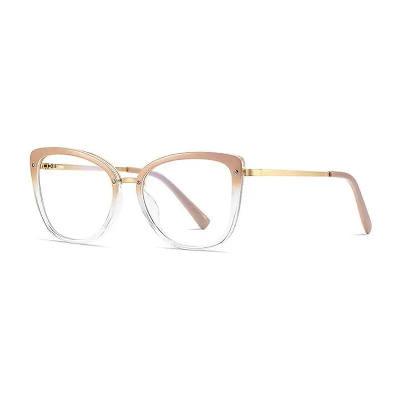 Women's Square Full Rim TR90 Prescription Glasses 2076 — view 5 | Rx Spectacle