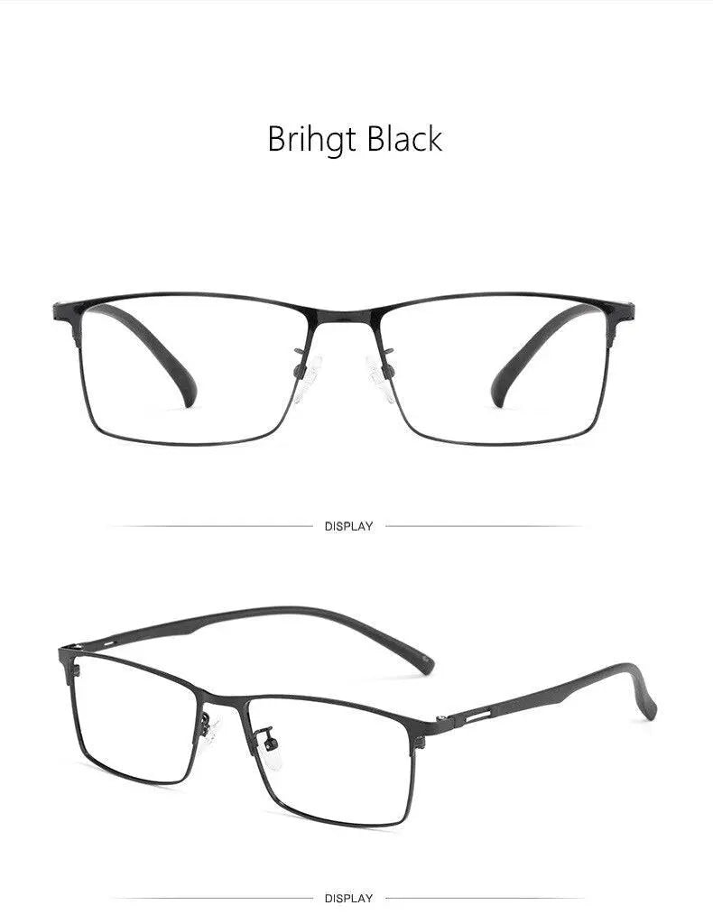 Men's Full Rim Alloy Prescription Glasses 89028 — view 12 | Rx Spectacle