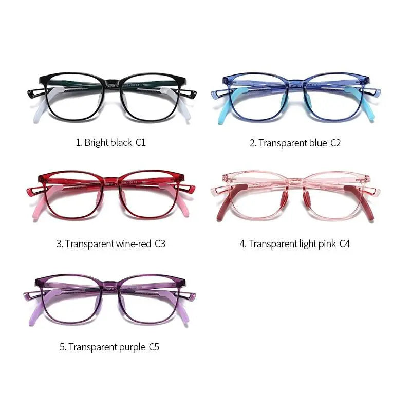Unisex Square Full Rim TR90 Prescription Glasses 5111 — view 5 | Rx Spectacle