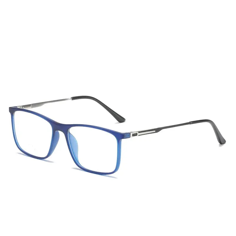 Unisex Square Full Rim TR90 Prescription Glasses 8719 — view 5 | Rx Spectacle