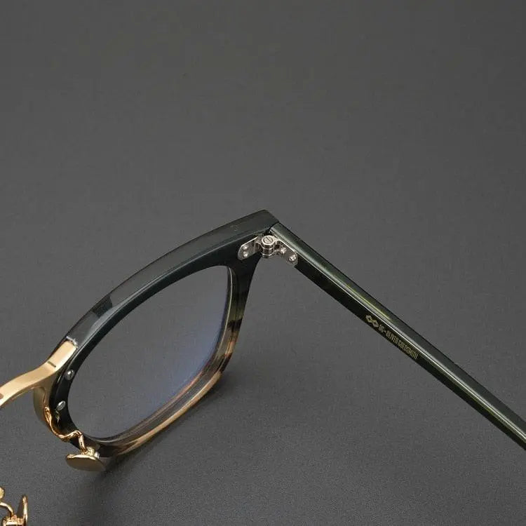 Men's Full Rim Acetate Prescription Glasses Y001 — view 14 | Rx Spectacle