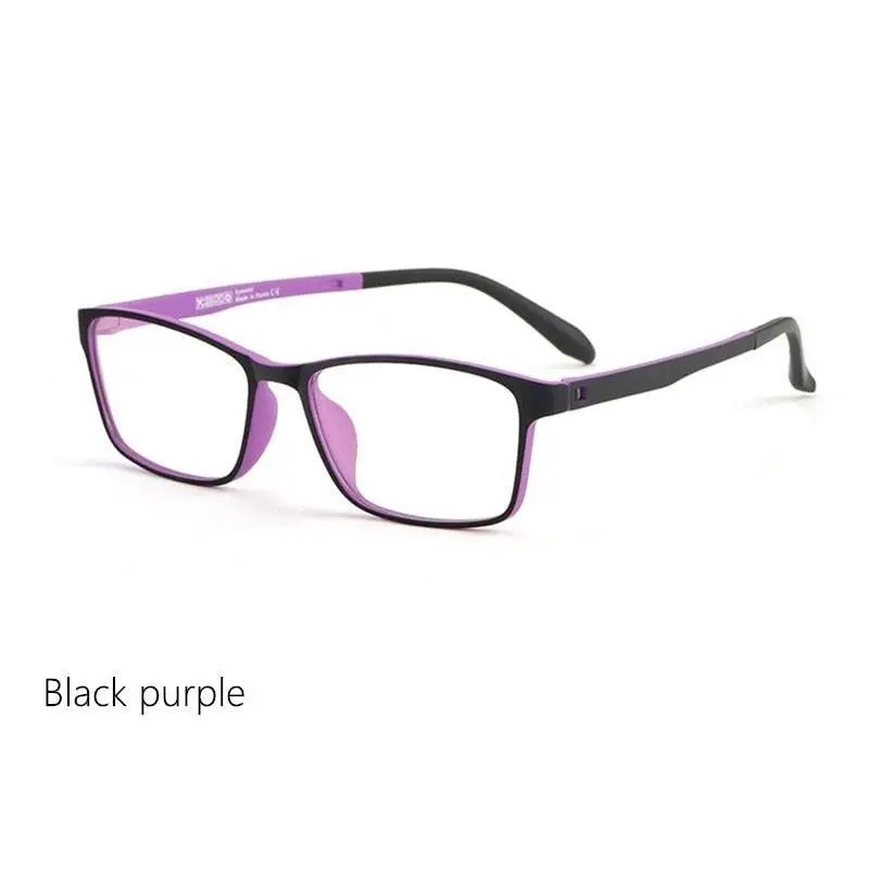 Unisex Square Full Rim TR90 Prescription Glasses 8870 — view 9 | Rx Spectacle