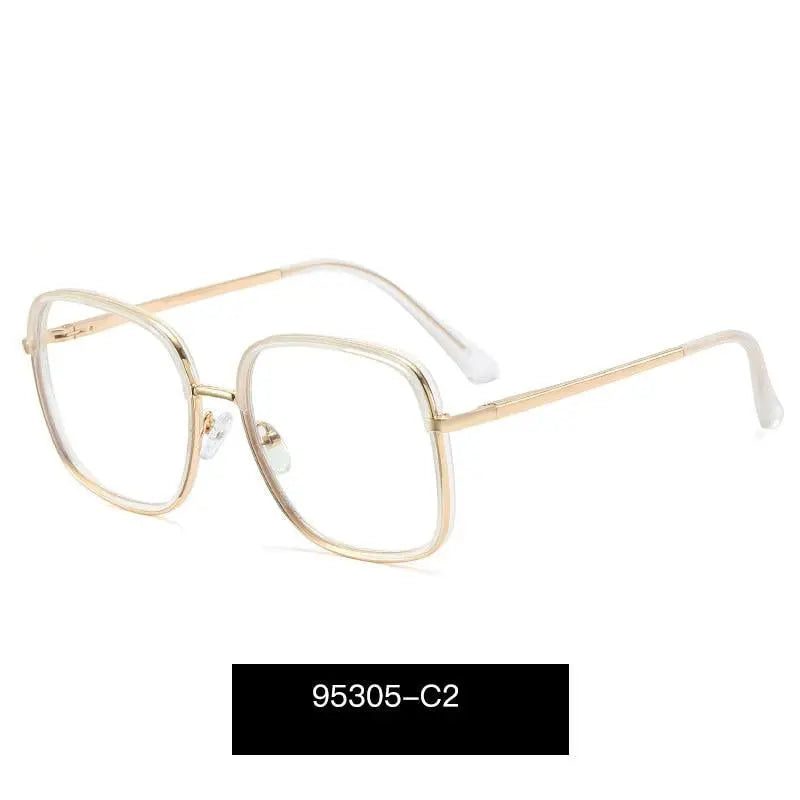 Women's Square Full Rim TR90 Prescription Glasses 95305 — view 10 | Rx Spectacle