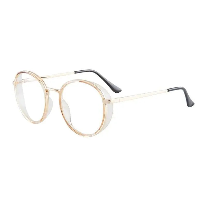 Women's Round Full Rim TR90 Prescription Glasses 7028 — view 3 | Rx Spectacle