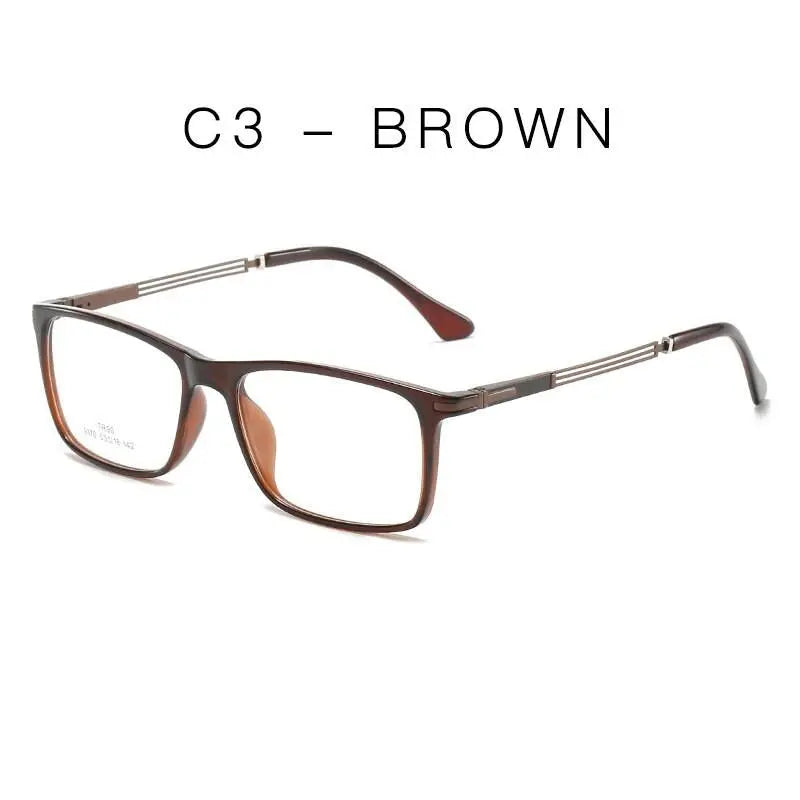Unisex Full Rim Aluminum Prescription Glasses 9170 — view 9 | Rx Spectacle