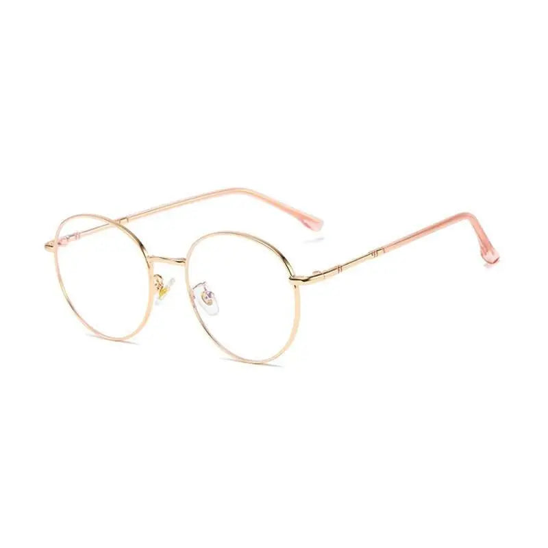 Unisex Round Full Rim Alloy Prescription Glasses 61099 — view 7 | Rx Spectacle