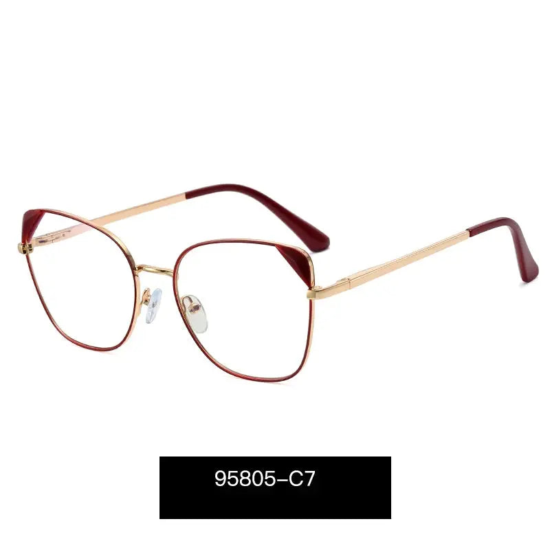 Women's Cat Eye Full Rim TR90 Prescription Glasses 958054 — view 6 | Rx Spectacle