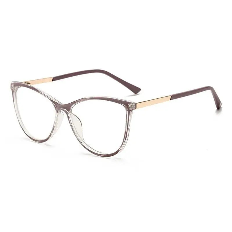 Unisex Cat Eye Full Rim Alloy Prescription Glasses 32002 — view 11 | Rx Spectacle