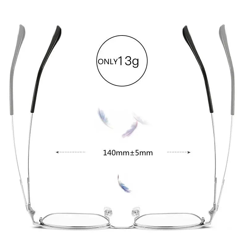 Unisex Square Full Rim Acetate Reading Glasses 91872 — view 3 | Rx Spectacle