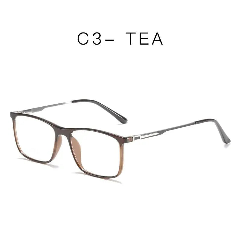 Men's Square Full Rim TR90 Prescription Glasses 8719 — view 5 | Rx Spectacle