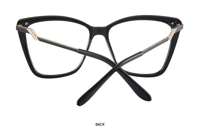 Women's Cat Eye Full Rim TR90 Prescription Glasses 7049 — view 15 | Rx Spectacle