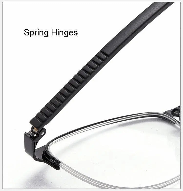 Unisex Full Rim Alloy Prescription Glasses 2516 — view 26 | Rx Spectacle