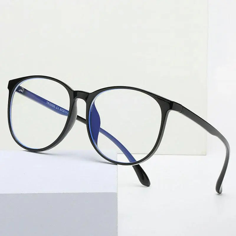 Unisex Round Full Rim TR90 Prescription Glasses 30005 — view 1 | Rx Spectacle