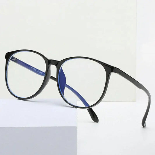 Unisex Round Full Rim TR90 Prescription Glasses 30005 — view 1 | Rx Spectacle