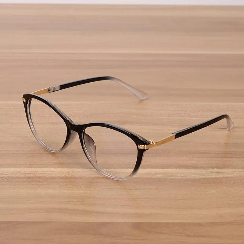 Unisex Oval Full Rim Acetate Prescription Glasses C202 — view 7 | Rx Spectacle
