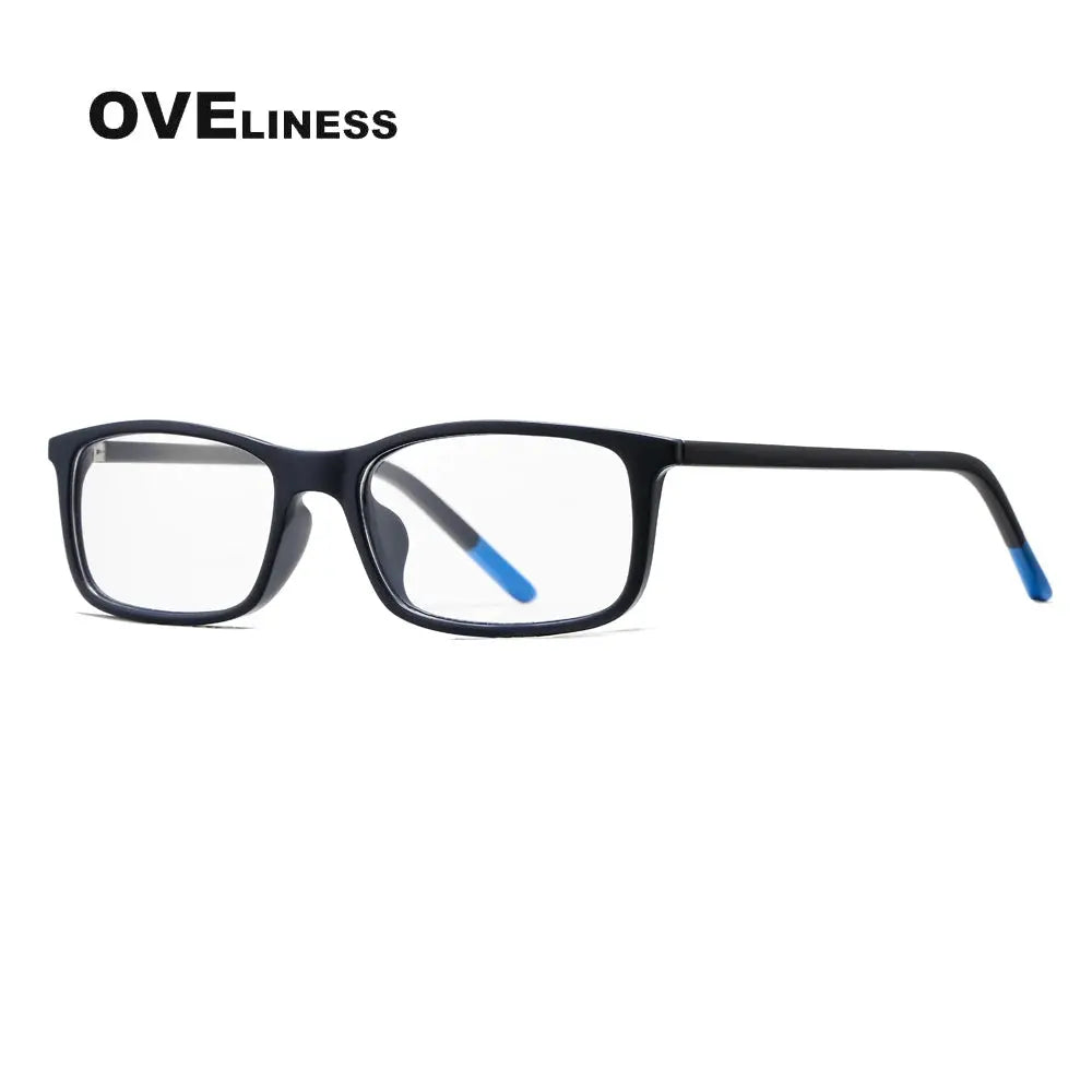 Women's Square Full Rim Titanium Prescription Glasses 72524 — view 5 | Rx Spectacle