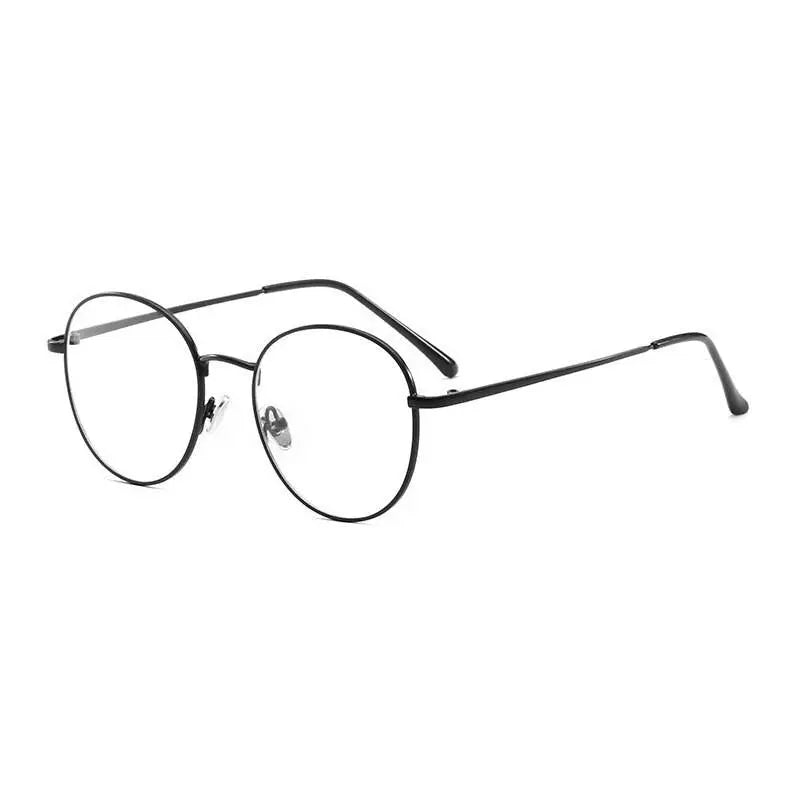 Unisex Round Full Rim Alloy Prescription Glasses 9905 — view 4 | Rx Spectacle