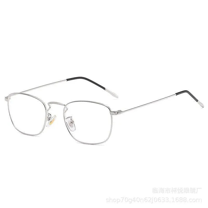 Unisex Rectangular Full Rim Alloy Prescription Glasses Zy9951 — view 7 | Rx Spectacle