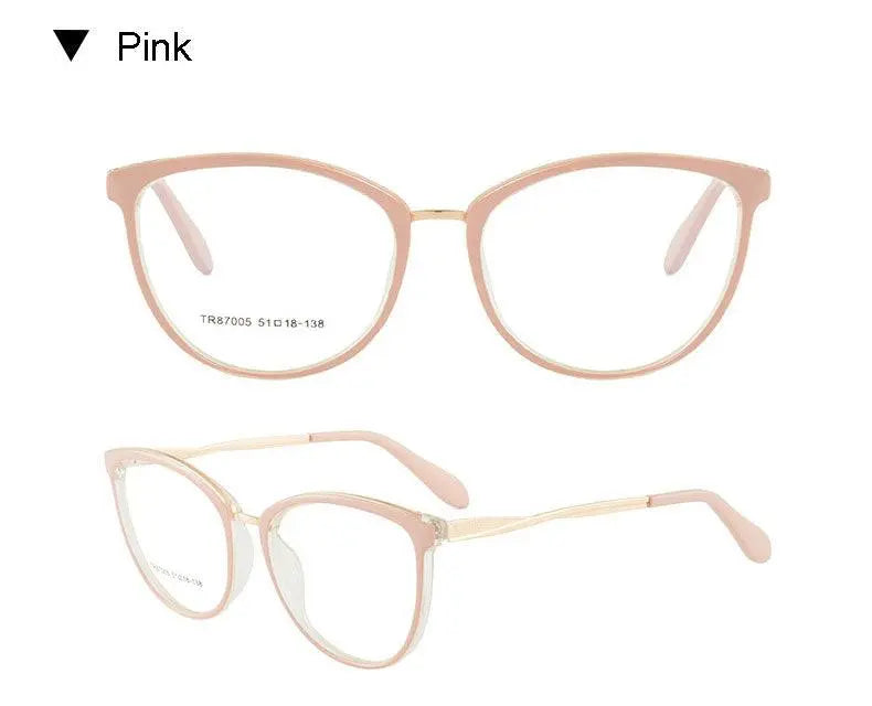 Women's Round Full Rim TR90 Prescription Glasses 7005 — view 19 | Rx Spectacle