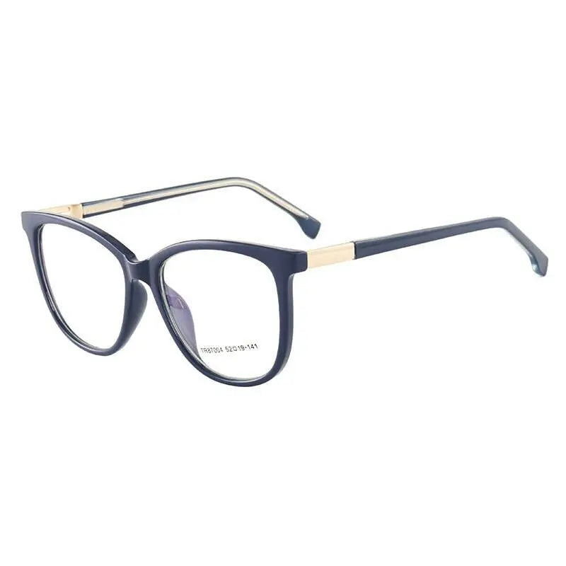 Cat Eye Full Rim TR90 Prescription Glasses 7004 — view 3 | Rx Spectacle