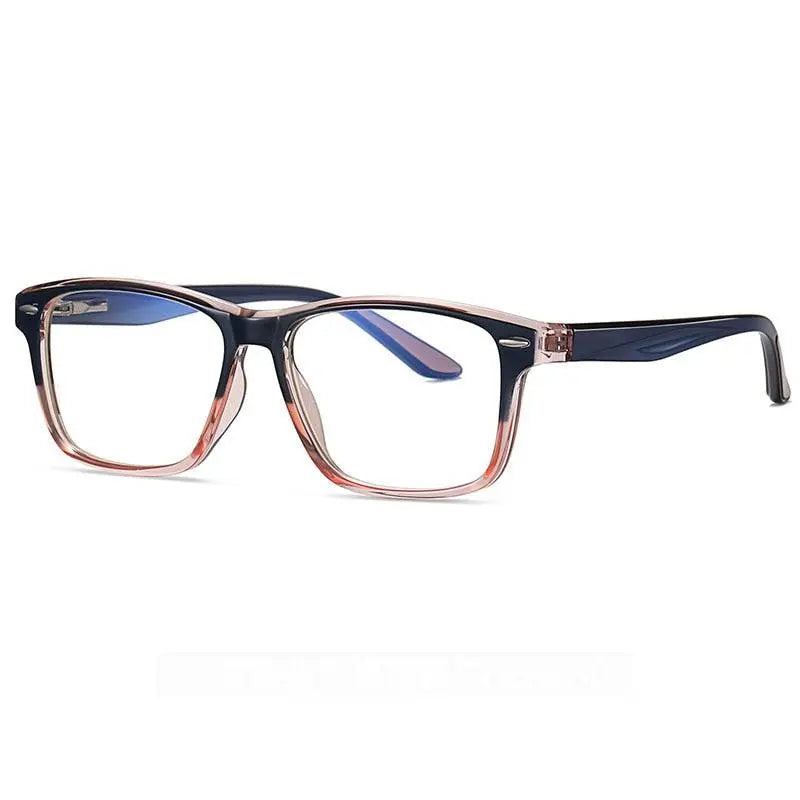 Unisex Square Full Rim TR90 Prescription Glasses 2321 — view 6 | Rx Spectacle