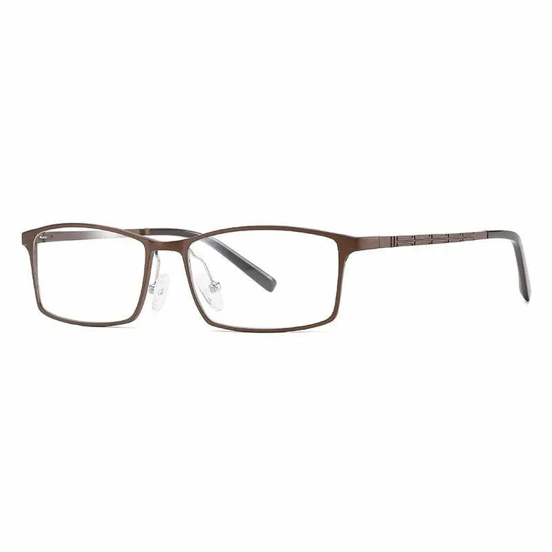 Unisex Square Full Rim Alloy Prescription Glasses 6300 — view 1 | Rx Spectacle