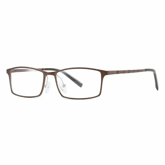 Unisex Square Full Rim Alloy Prescription Glasses 6300 — view 1 | Rx Spectacle