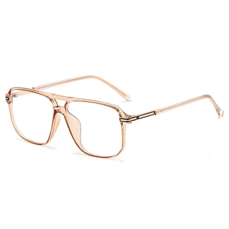Unisex Round Full Rim TR90 Double Bridge Prescription Glasses 260 — view 4 | Rx Spectacle
