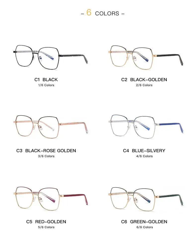 Women's Polygon Full Rim TR90 Prescription Glasses 3004 — view 14 | Rx Spectacle